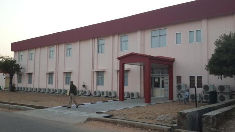 Completed campus building