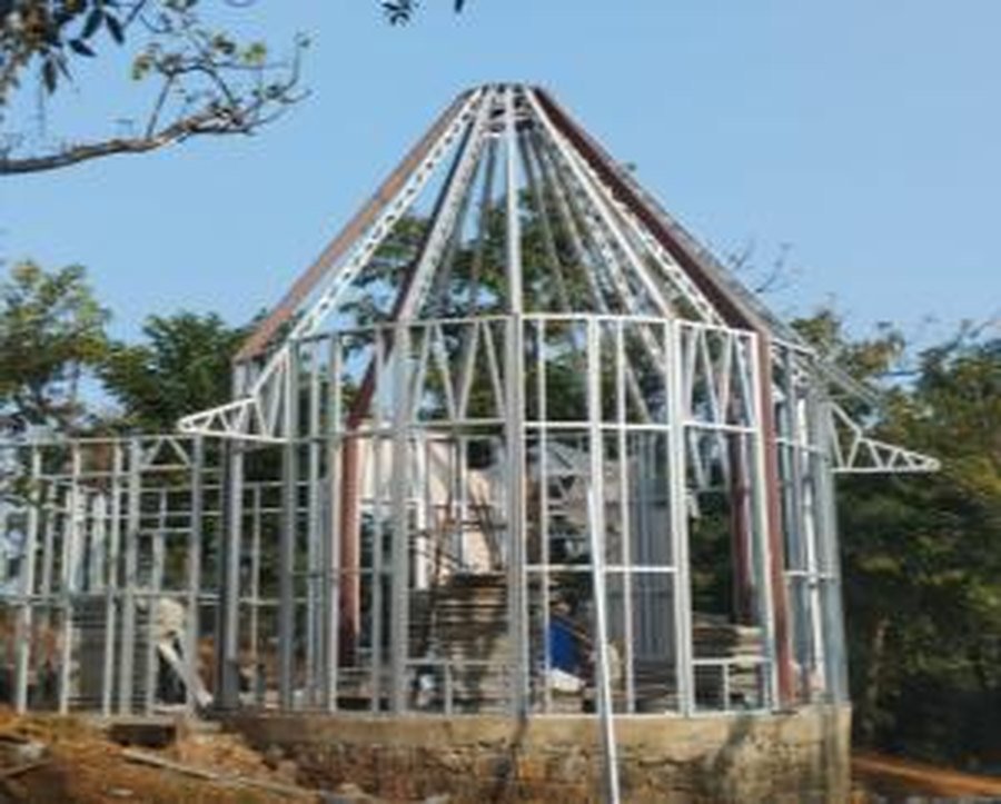 Special LGSF application — gable framing