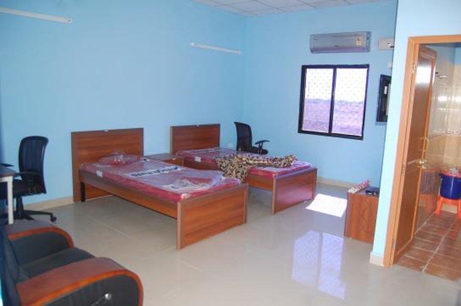 Completed hostel room